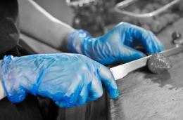 Handschoen food industrie
