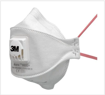 3M stofmasker aura 9332+ FFP3 <br><span class='title2'>mask aura </span>