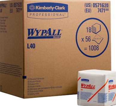 Wypall doek L40 <br><span class='title2'>Kimbery clark 7471</span>
